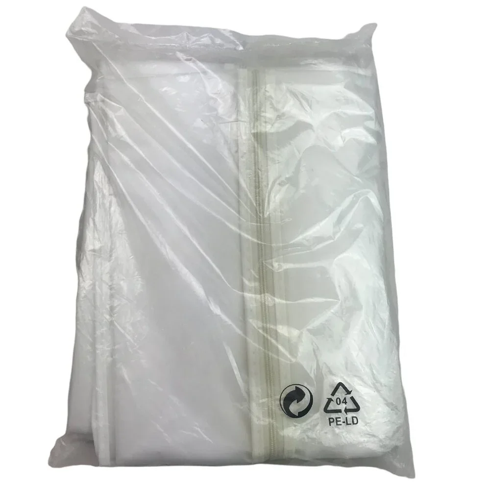 IKEA Plastic Garment Cover Set 3 Zippered Suit Clothing Protector